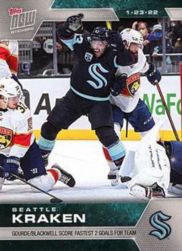 2021 Topps NOW NHL Stickers #237 Base