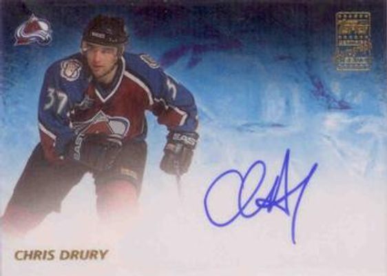 2001 Topps #A-CD Autographs