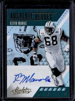 2017 Absolute #AHA-KM Absolute Heroes Autographs - Gold /25