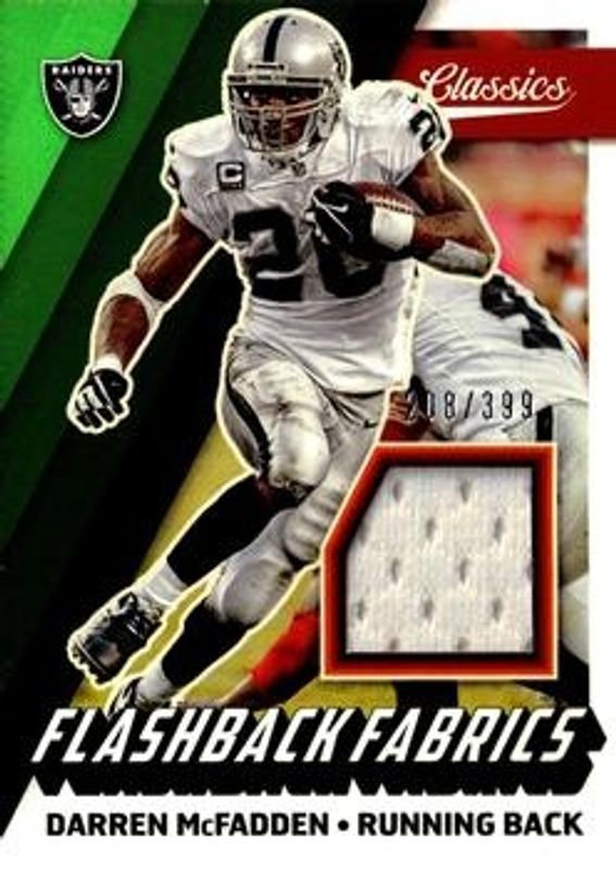 2017 Classics #FF-DA Flashback Fabrics /399