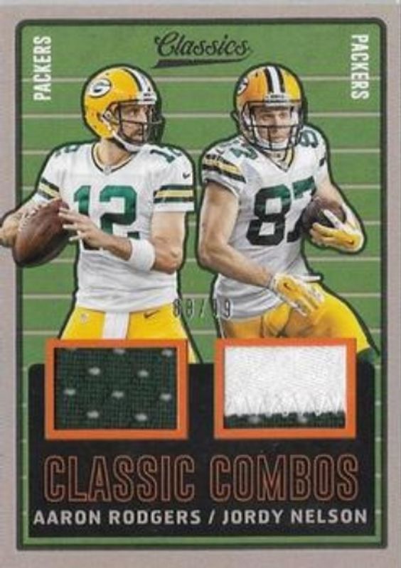 2017 Classics #CC-AJ Classic Combos - Memorabilia /199