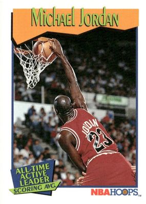 1991 Hoops #536 All-Time Leader