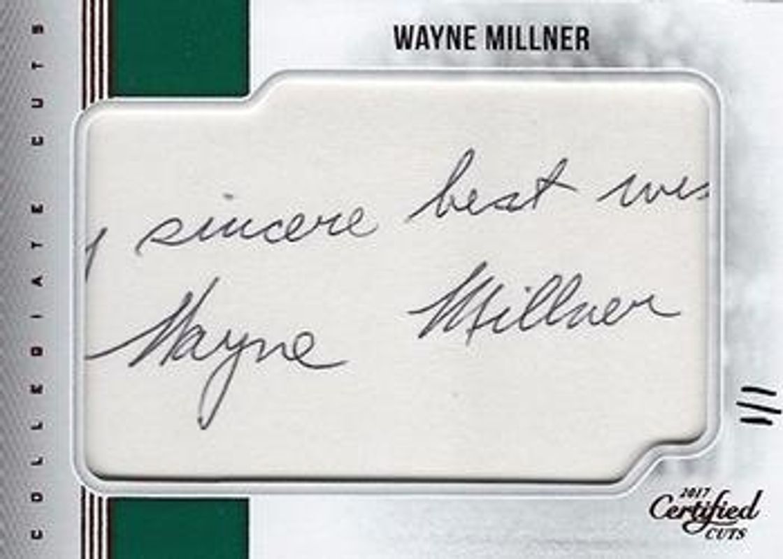 2017 Certified Cuts #9 Collegiate Cuts /1