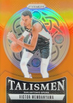 2024 Prizm #10 Talismen - Orange /49
