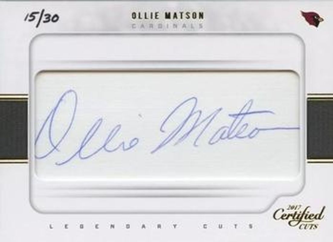 2017 Certified Cuts #LC-OM Legendary Cuts /99