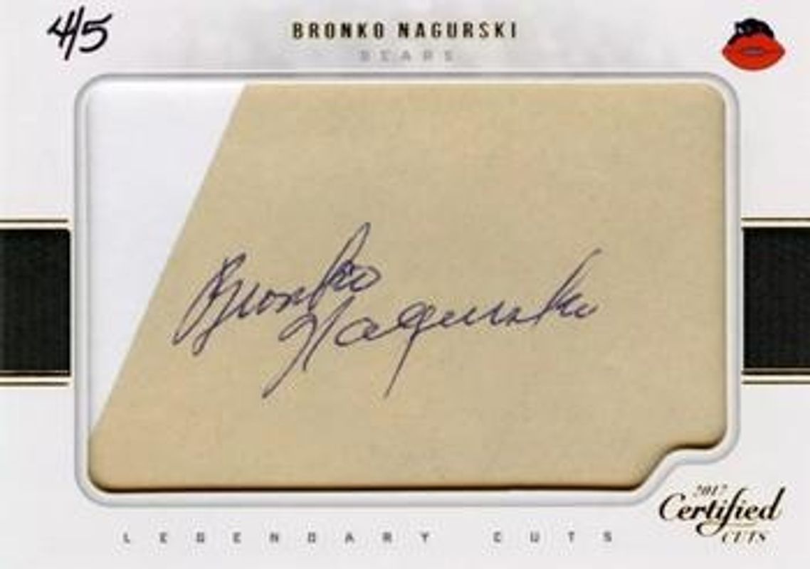 2017 Certified Cuts #LC-BN Legendary Cuts /99