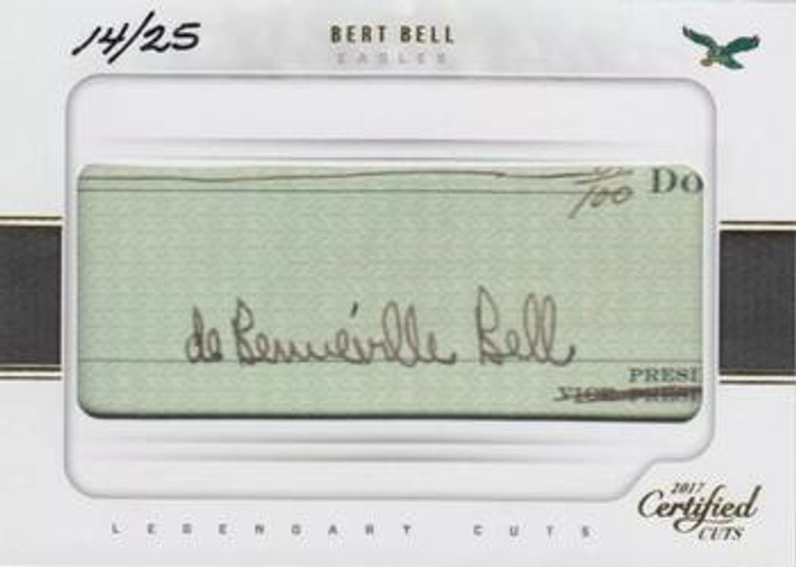 2017 Certified Cuts #LC-BB Legendary Cuts /99