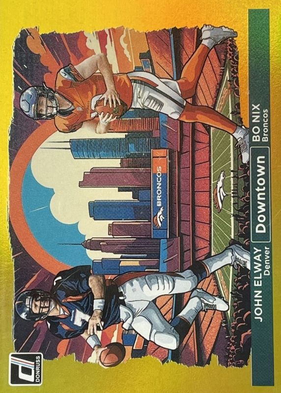 2024 Donruss #14 Downtown Horizontal - Gold /10