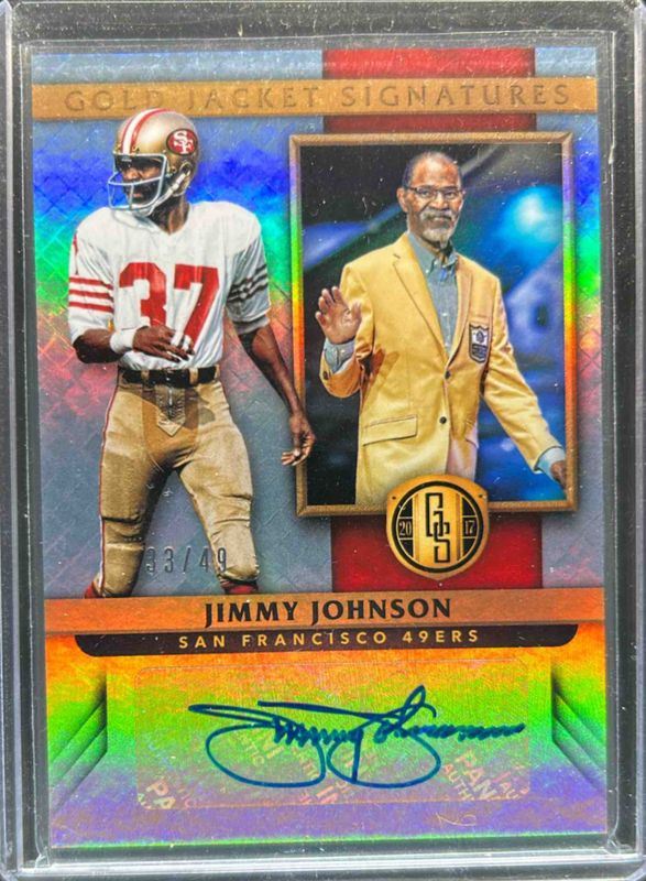 2017 Gold Standard #GJ-JJ Gold Jacket Signatures - Platinum /49
