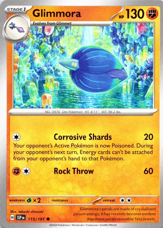 2024 Scarlet & Violet: Surging Sparks #115/191 Base