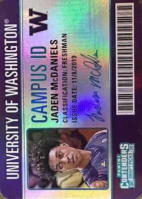 2020 Contenders Draft Picks #21 Campus ID /(SSP)