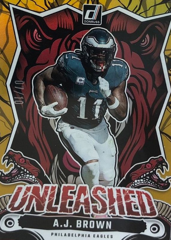 2024 Donruss #20 Unleashed - Gold /10