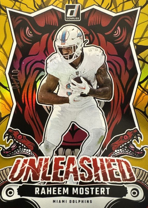 2024 Donruss #18 Unleashed - Gold /10