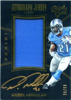 2016 Black Gold #AJ-AA Autographs - Jersey /99
