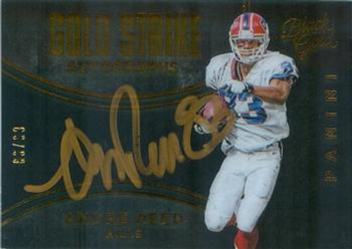 2016 Black Gold #GS-AR Gold Strike Autographs /99