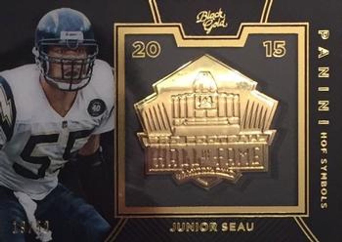 2016 Black Gold #HOF18 HOF Symbols /50