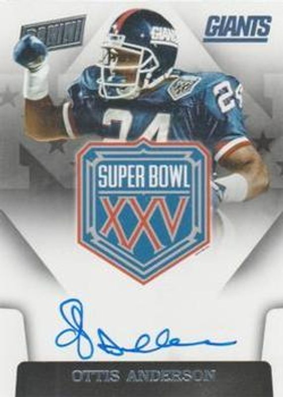 2016 Absolute #SBXXV-OA Super Bowl Signatures