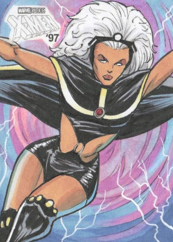 2025 Topps Finest X-Men 97 Sketch
