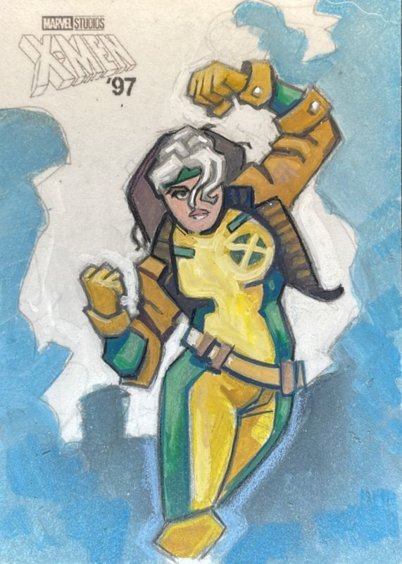 2025 Topps Finest X-Men 97 Sketch