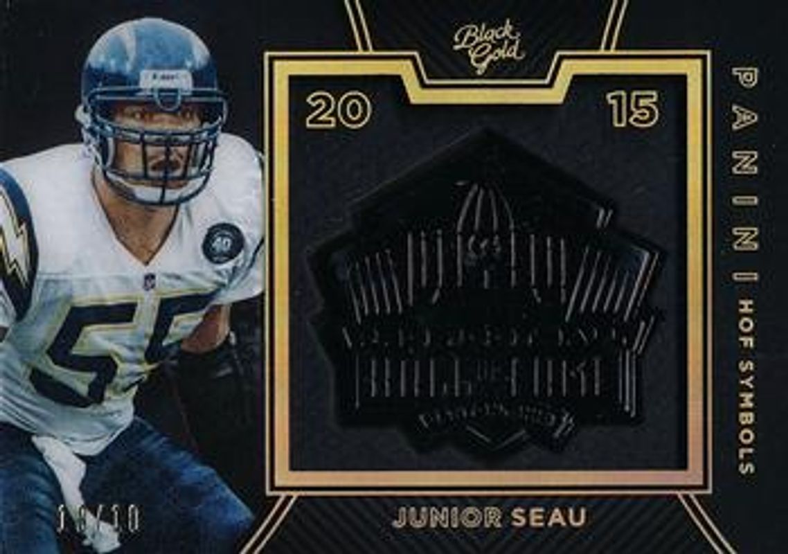 2016 Black Gold #HOF18 HOF Symbols - Black Gold /10