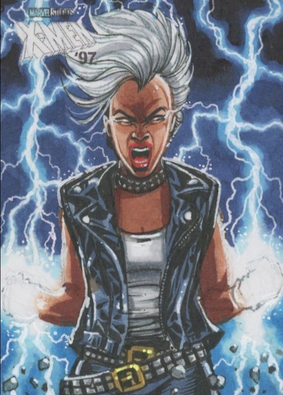 2025 Topps Finest X-Men 97 Sketch