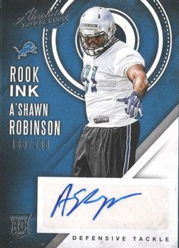 2016 Absolute #5 Rook Ink - Blue