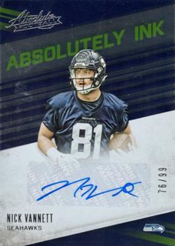 2016 Absolute #4 Absolutely Ink /25