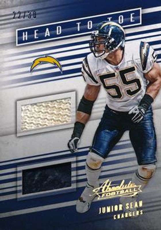 2016 Absolute #3 Head to Toe Materials /50