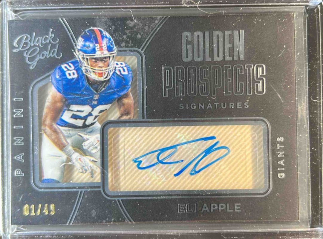 2016 Black Gold #GP-EA Golden Prospects Signatures - White Gold /99