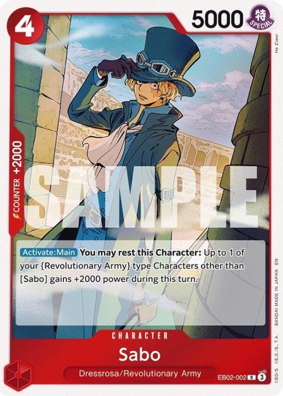 2025 Extra Booster: Anime 25th Collection #EB02-002 Foil