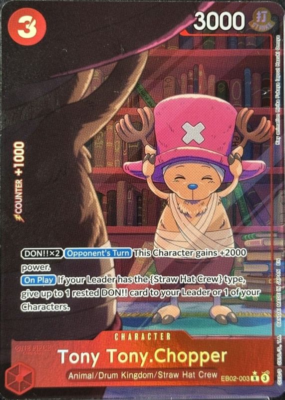 2025 Extra Booster: Anime 25th Collection #EB02-003 Foil (Alternate Art)