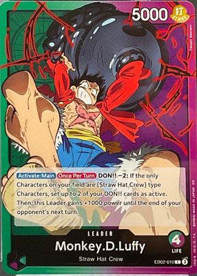 2025 Extra Booster: Anime 25th Collection #EB02-010 Leader