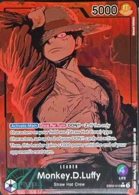 2025 Extra Booster: Anime 25th Collection #EB02-010 Leader (Alternate Art)