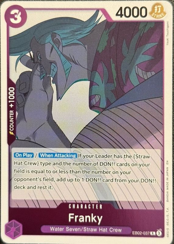 2025 Extra Booster: Anime 25th Collection #EB02-037 Foil