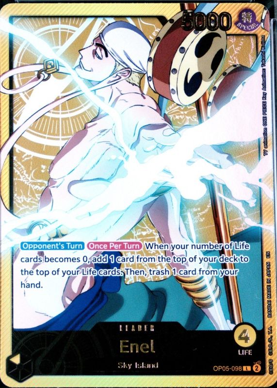 2025 Extra Booster: Anime 25th Collection #OP05-098 Leader (SP)