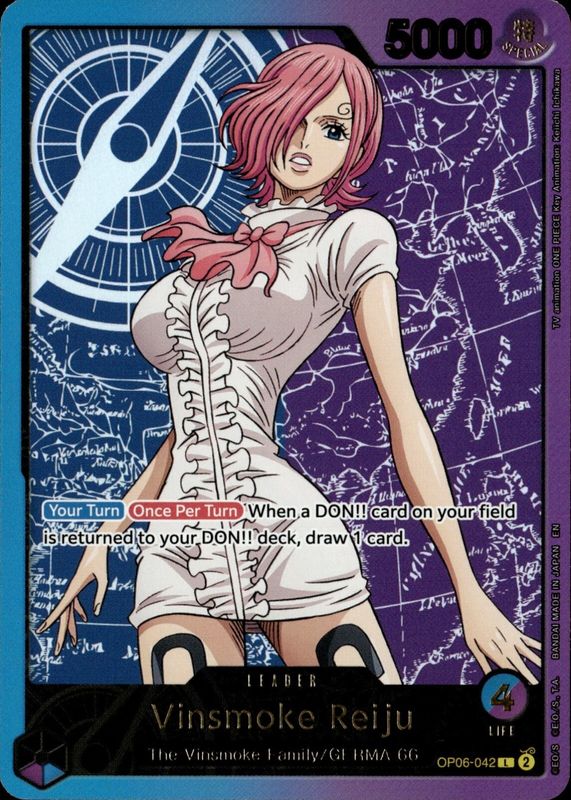 2025 Extra Booster: Anime 25th Collection #OP06-042 Leader (SP)