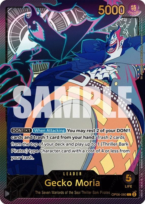 2025 Extra Booster: Anime 25th Collection #OP06-080 Leader (SP)