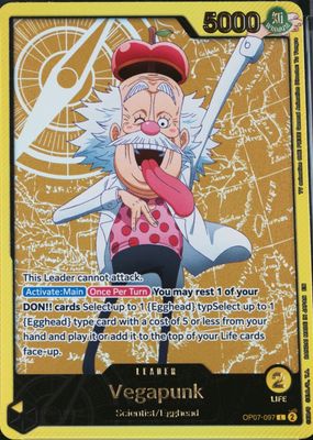 2025 Extra Booster: Anime 25th Collection #OP07-097 Leader (SP)