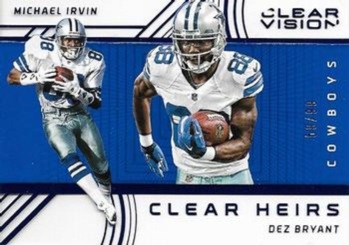 2016 Clear Vision #9 Clear Heirs - Blue /99