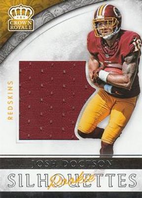 2016 Crown Royale #28 Jumbo Rookie Silhouettes Jerseys