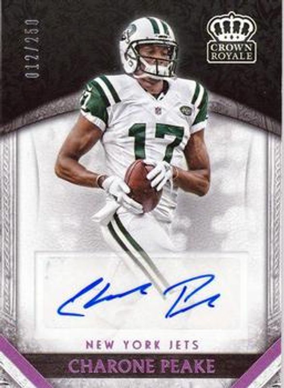 2016 Crown Royale #49 Rookie Autographs - Pink /10