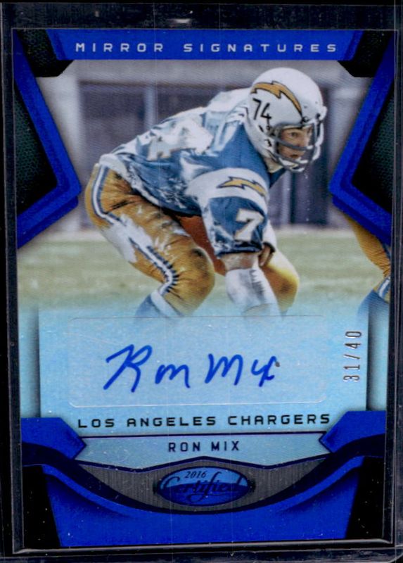2016 Certified #M-RMX Mirror Signatures - Blue /40