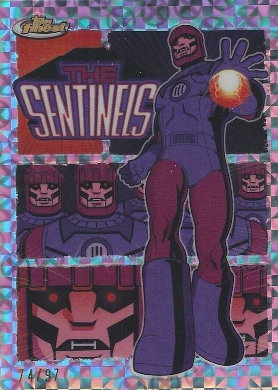 2025 Topps Finest X-Men 97 #RI-10 Remember It - X-Fractor /97