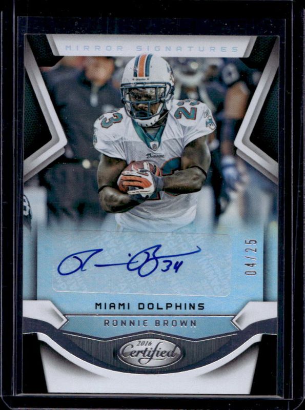 2016 Certified #M-RBN Mirror Signatures /25