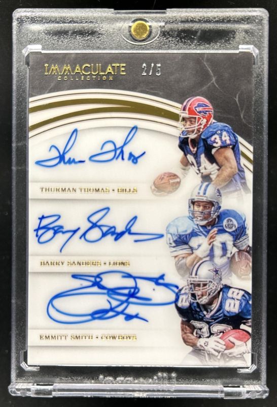 2016 Immaculate #TBE Immaculate Trios Autographs /5