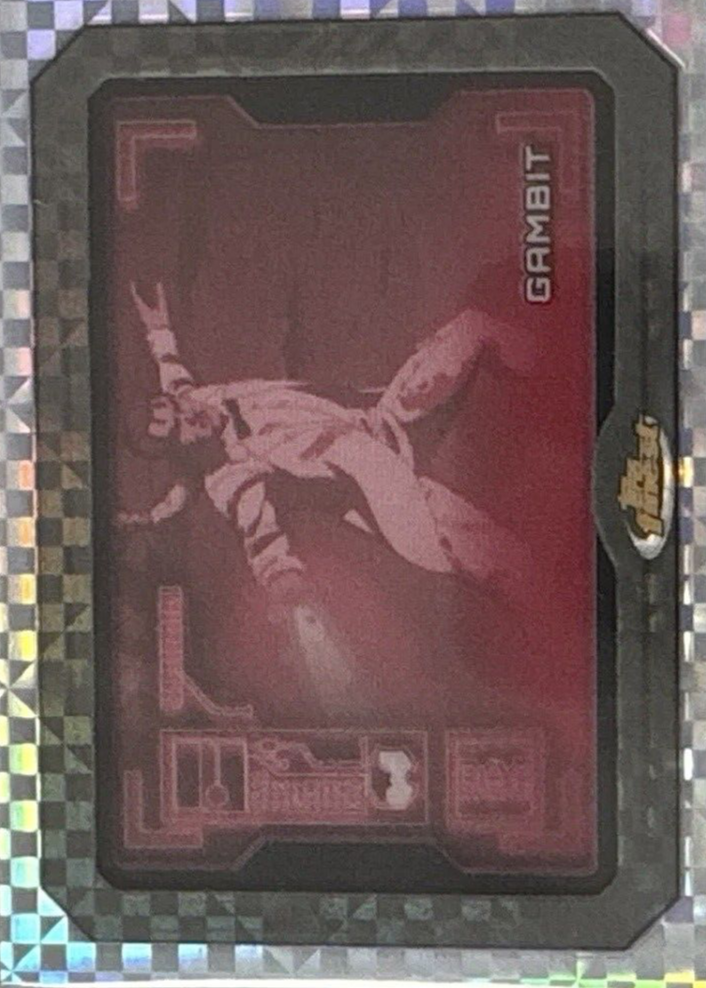 Gambit 2025 Topps Finest X-Men 97 #SS-7 Sentinels Scan - X
