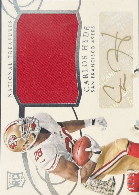 2014 National Treasures #272 Rookie Patch Auto /99