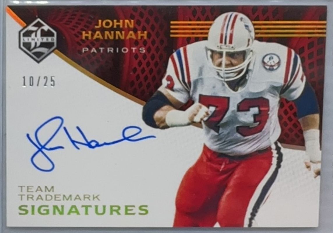 2016 Limited #TT-JHN Team Trademark Signatures - Gold Spotlight /25