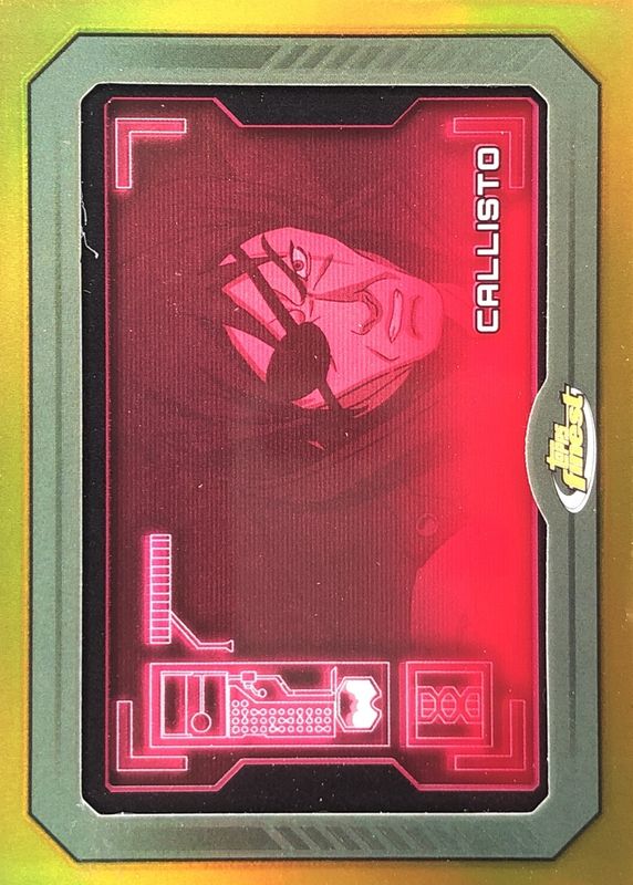 Callisto 2025 Topps Finest X-Men 97 #SS-15 Sentinels Scan - Gold Refractor /50 RAW