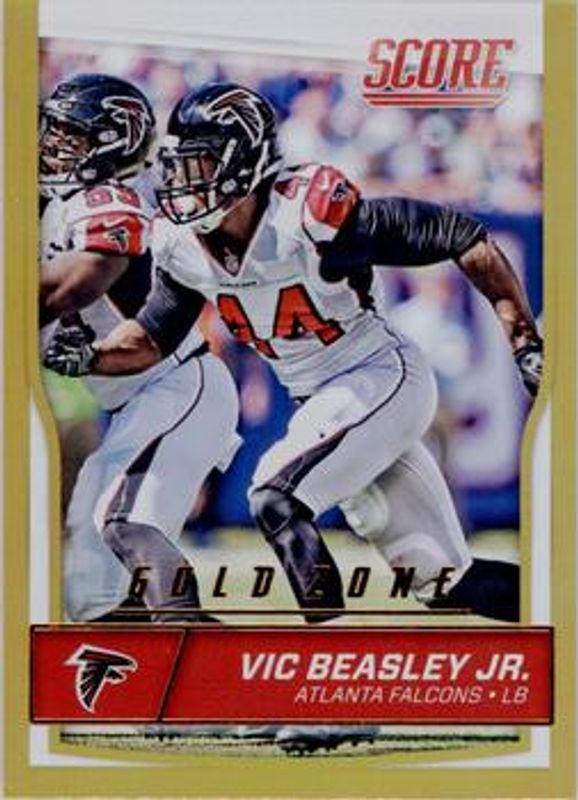 2016 Score #21 Jumbo Gold Zone /99